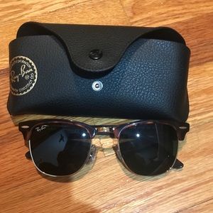 Authentic Ray Ban Clubmaster New Sunglasses